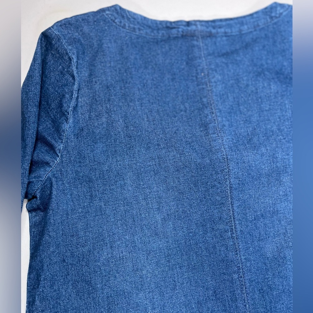 J. Jill Blue Denim Dress - Picture 13 of 16